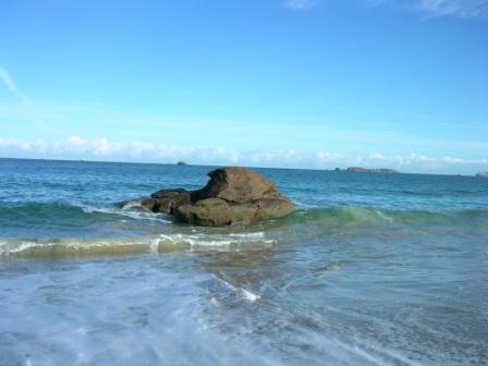 photos beaches at saint-malo in france